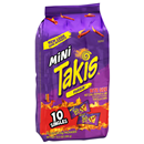 Takis Mini Fuego Tortilla Chips, Extreme, 10-1.23 oz Packs