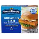 Van de Kamp's Original Recipe Fish Sandwich Fillets 6Ct