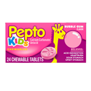Pepto-Bismol Childrens Bubble Gum Chewable Tablets