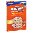 Hy-Vee One Step Frosted Bite Size Shredded Wheat Maple & Brown Sugar Cereal