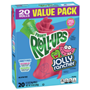 Betty Crocker Fruit Roll-Ups, Jolly Rancher Variety Value Pack 20-.5 oz Rolls