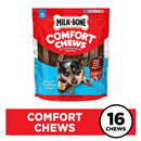 Milk-Bone Comfort Chews, Dog Chews with Unique Chewy Texture and Real Beef