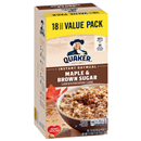 Quaker Instant Oatmeal Maple & Brown Sugar Value Pack 18-1.51 oz