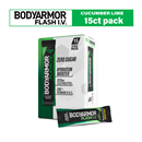 Body Armor Flash I.V. Cucumber Lime Drink Mix, 15-0.25 oz Packets