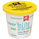 Anderson Erickson Dairy YoLite Lemon Chiffon Fat Free Yogurt