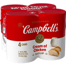 Campbell's Condensed Cream of Chicken Soup 4-10.5 Oz