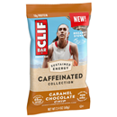 CLIF Bar Caffeinated Collection, Caramel Chocolate Chip Energy Bar, Made With Organic Oats,  Non-Gmo Plant Based