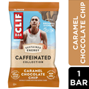 CLIF Bar Caffeinated Collection, Caramel Chocolate Chip Energy Bar, Made With Organic Oats,  Non-Gmo Plant Based