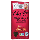 Chocolove Cherries & Almonds, In Dark Chocolate, 55% Cocoa