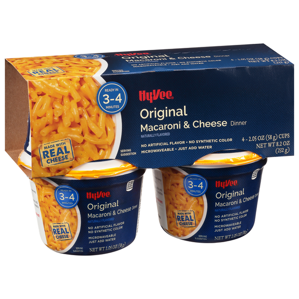 Kraft Original Flavor Macaroni & Cheese Sauce Mix, 2.05 oz, 4