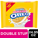 Oreo Double Stuf Golden Sandwich Cookies, Party Size