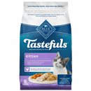 Blue Buffalo Tastefuls Natural Dry Food for Kittens, Chicken and Brown Rice Recipe