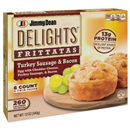 Jimmy Dean Delights Turkey Sausage & Bacon Frittatas 6ct