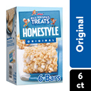 Kellogg's Rice Krispies Treats Crispy Marshmallow Squares, Original, Homestyle 6-1.16 oz