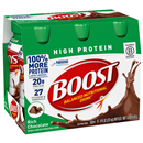Boost High Protein Rich Chocolate Complete Nutritional Drink 6Pk