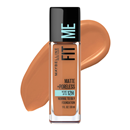 Maybelline New York Fit Me! Matte + Poreless Foundation, 338 Spicy Brown