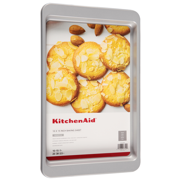 KitchenAid Bakeware Non-Stick Cookie Sheet 33x22.5cm KABW668923 Metro  Department Store