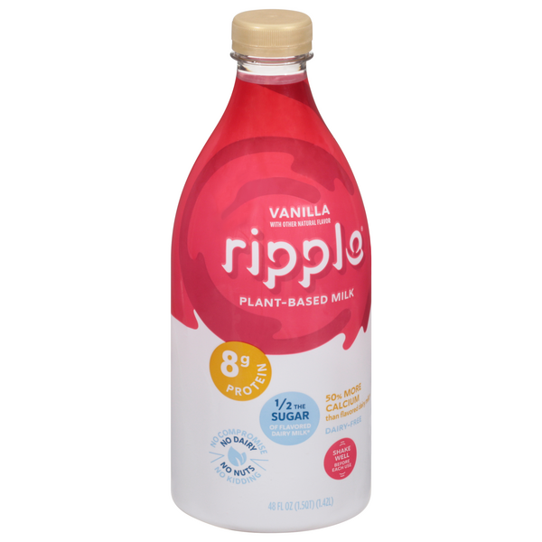 Ripple Milk, Plant-Based, Dairy-Free, Vanilla | Hy-Vee