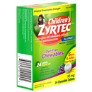 Zyrtec Children's Chewables Grape Allergy Tablets 10mg, 6+