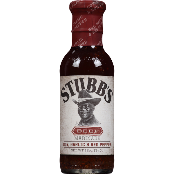Stubb's Soy, Garlic & Red Pepper Beef Marinade | Hy-Vee