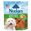 Blue Buffalo Nudges Jerky Bites Dog Treats, Bite-Sized Pieces, Chicken