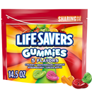 Life Savers Gummy Candy, 5 Flavors, Sharing Size