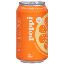 Poppi Prebiotic Soda, Orange