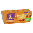 Annie's Real Aged Cheddar Macaroni & Cheese 2.01 oz Cups, 2 ct