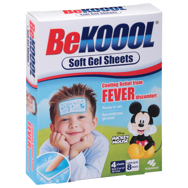 5 Sheets Baby Cool Pads for Kids Fever Discomfort,Cooling Relief Fever  Reducer