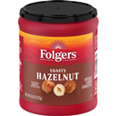 Folgers Toasty Hazelnut Artificially Flavored Ground Coffee, 9.6 Oz. Canister