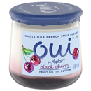 Yoplait Oui Black Cherry French Style Yogurt