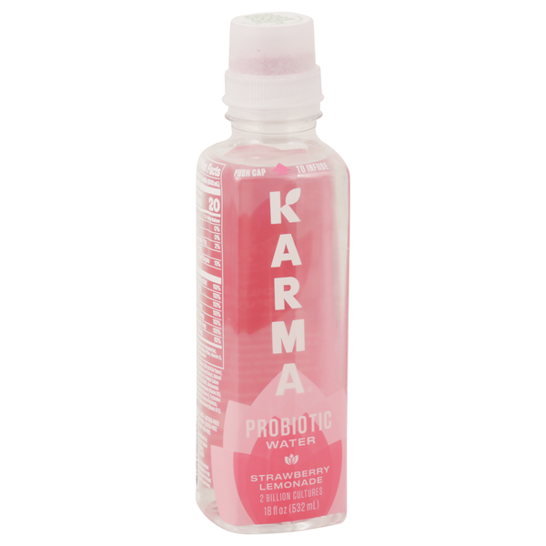 iRiS water serum 5個 Karma Strawberry Lemonade Probiotic Water 18 fl oz | Hy-Vee Aisles