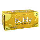 Bubly Sparkling Water, Pineapple 8Pk