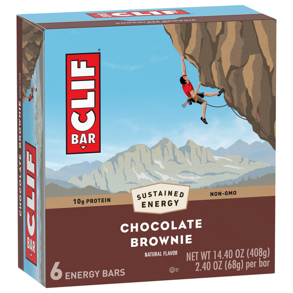 Inspiratie Bekwaamheid Explosieven CLIF BAR Chocolate Brownie Energy Bar 6-2.4 oz Bars | Hy-Vee Aisles Online  Grocery Shopping