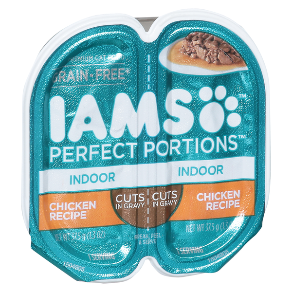 IAMS Perfect Portions Cuts in Gravy Indoor Chicken Recipe Premium