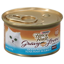 Fancy Feast Gravy Lovers Gourmet Cat Food, Ocean Whitefish & Tuna Feast In Gravy, Pate
