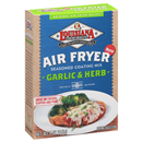 Louisiana Fish Fry Products Air Fryer Garlic & Herb Seasoned Coating Mix