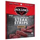 Jack Link's Beef Steak Strips, Original, Extra Thick Cut