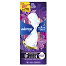 ALWAYS Radiant, Size 5, Extra Heavy Overnight Sanitary Pads With Wings, Scented