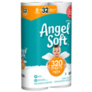 Angel Soft Bathroom Tissue, Unscented, Mega Rolls, 2-Ply