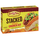 Old El Paso Crunch Kit, Queso, Stacked