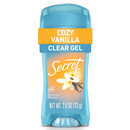 Secret Vanilla Clear Gel Antiperspirant Deodorant
