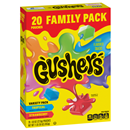 GM Fruit Gushers Strawberry Splash and Tropical Flavors 20-.8 oz Pouches