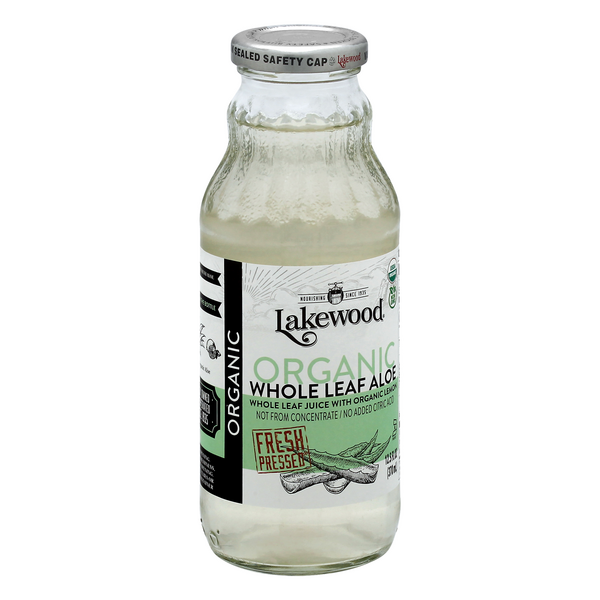 Lakewood Organic Juice, Pure Whole Leaf Aloe With Lemon | Hy-Vee