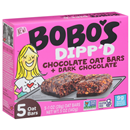 Bobo's Oat Bars, Chocolate Oat Bars + Dark Chocolate, Dipp'D 5-1 oz. Oat Bars