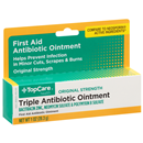 TopCare Triple Antibiotic Ointment Original Strength