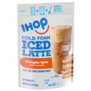 IHOP Drink Mix, Pumpkin Spice, Cold Foam Iced Latte, 6Ct