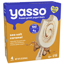 Yasso Sea Salt Caramel Frozen Greek Yogurt Bars 4-3.5 Fl Oz