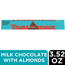 Toblerone Swiss Milk Chocolate with Salted Caramelized Almonds & Honey & Almond Nougat