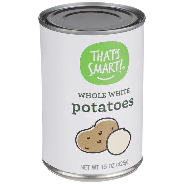 Medium Whole Skinless White Potatoes #10 Can